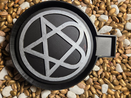 Heartagram Freshie Mold
