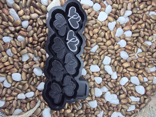 Hearts Wax Melt Mold