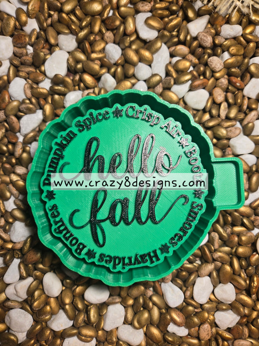  Hello Fall Freshie Mold