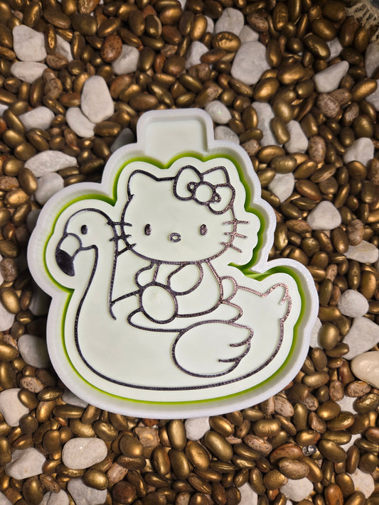 Kitty Float Freshie Mold