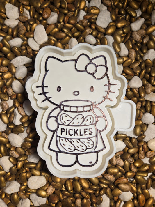 Hello Kitty Pickles Freshie Mold