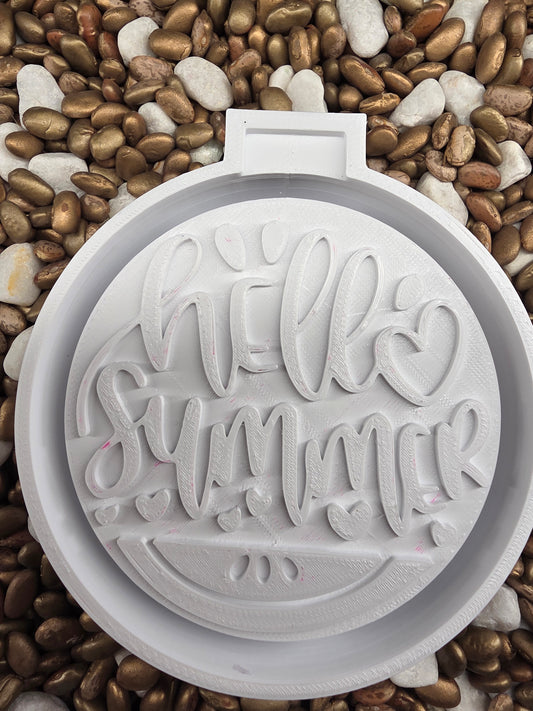 Hello Summer Freshie Mold