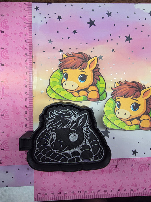 Horse Card Stock Freshie Mold