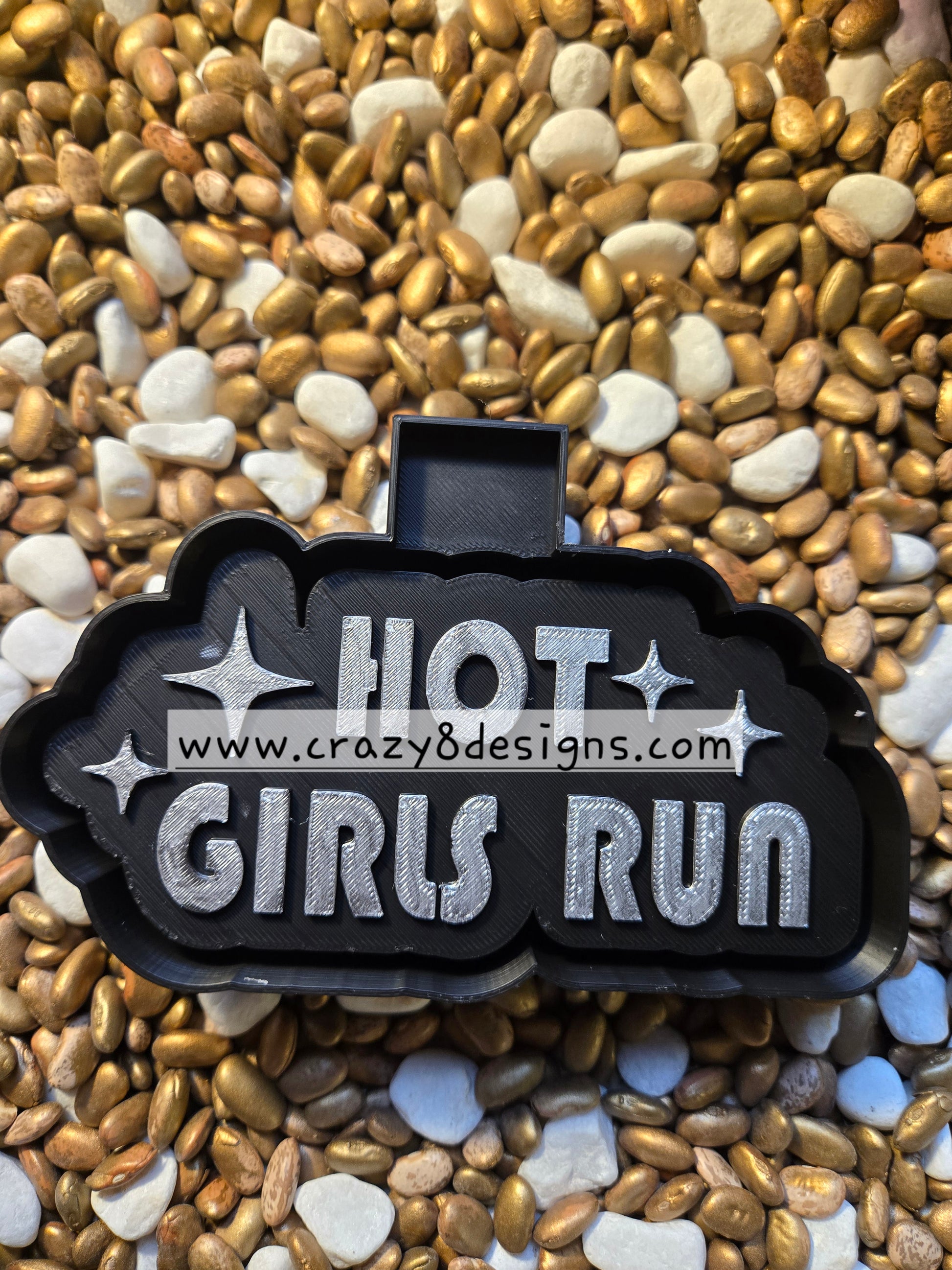 Hot Girls Run Freshie Mold