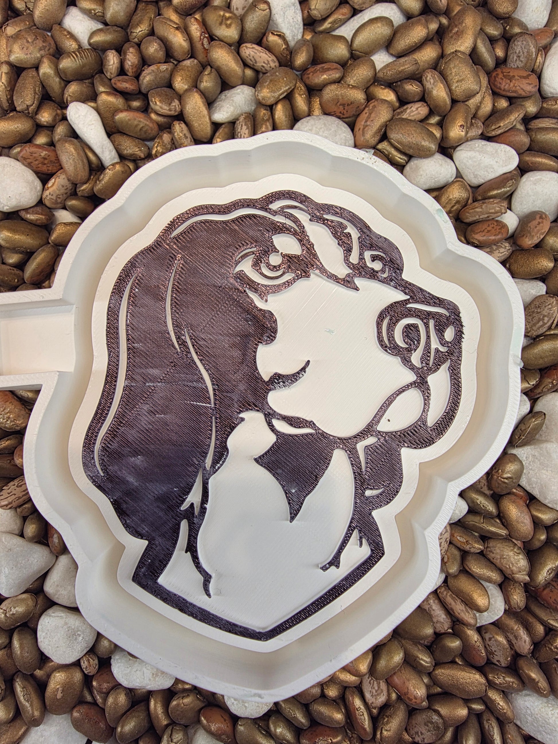  Hound Dog Freshie Mold