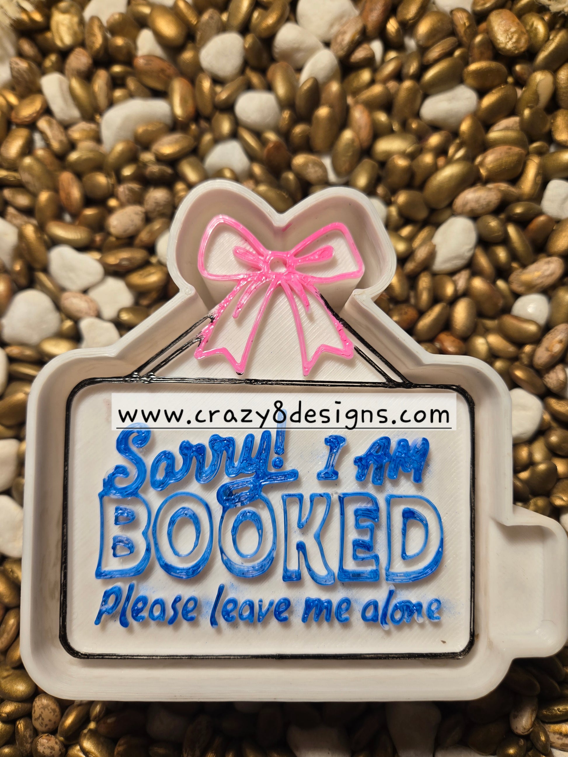  I am Booked Freshie Mold