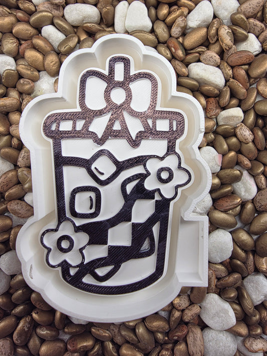  Iced Coffee Cup Freshie Mold