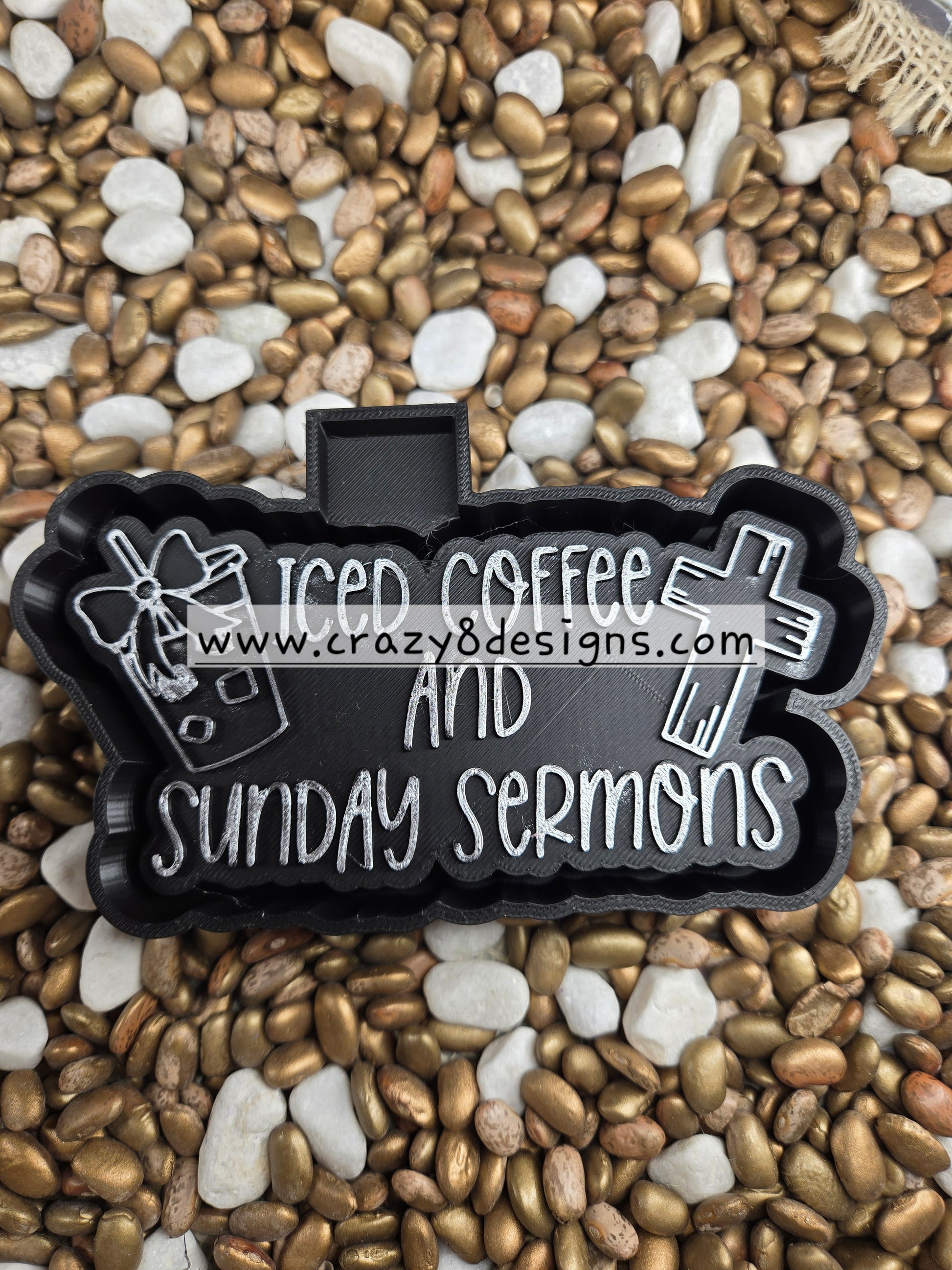 Iced Coffee Freshie Mold