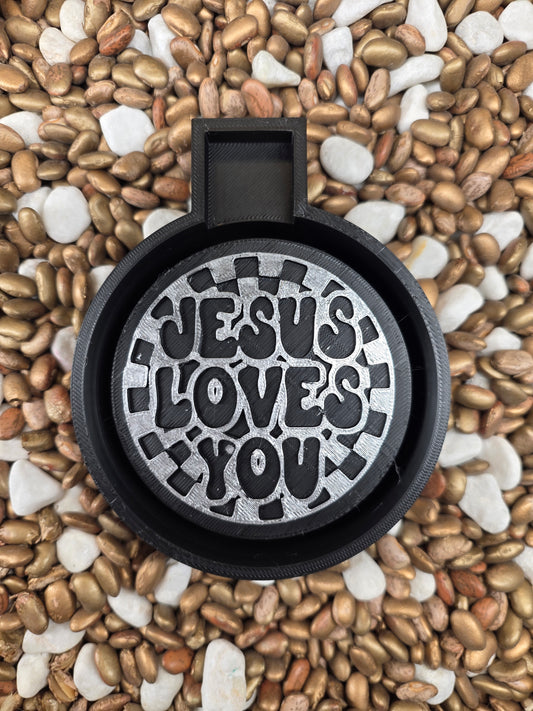 Jesus Loves You Freshie Mold