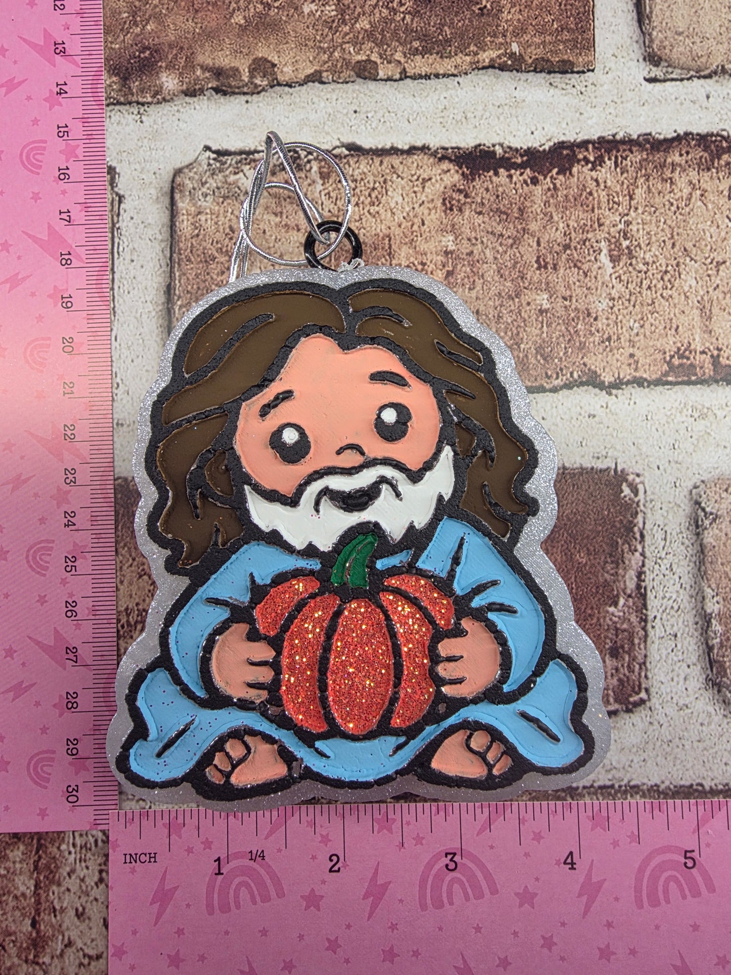 Jesus Pumpkin Freshie Mold