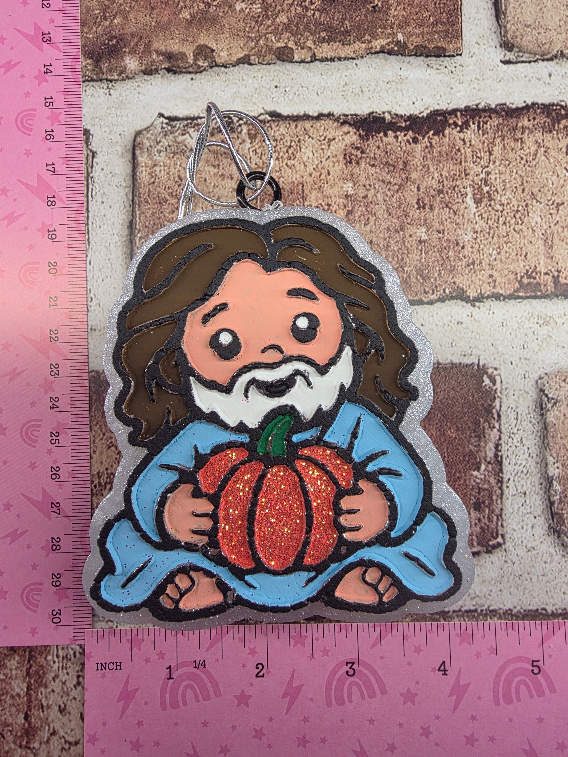 Jesus Pumpkin Freshie Mold