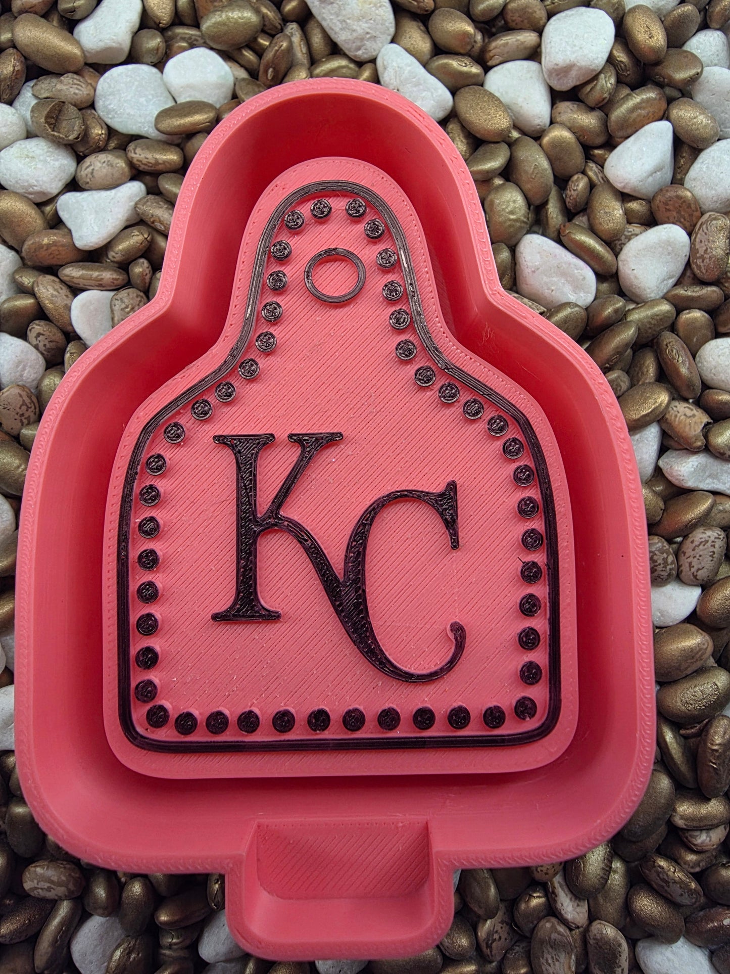 KC Cow Tag Freshie Mold