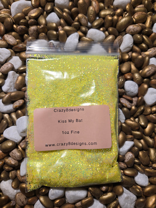 Kiss my bat Fine Glitter