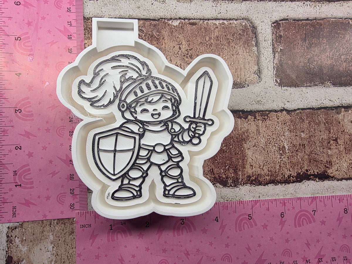 Knight Armor Freshie Mold