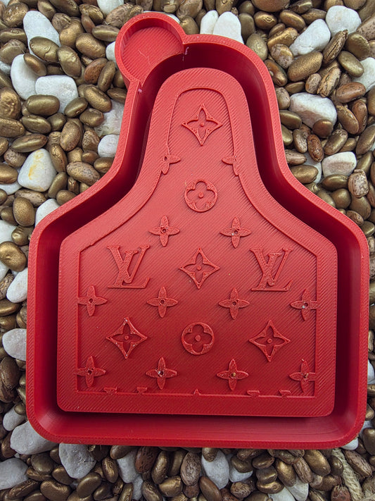 LV Cow Tag Mold 