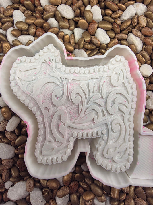  Leather Pig FFA 4H Freshie Mold