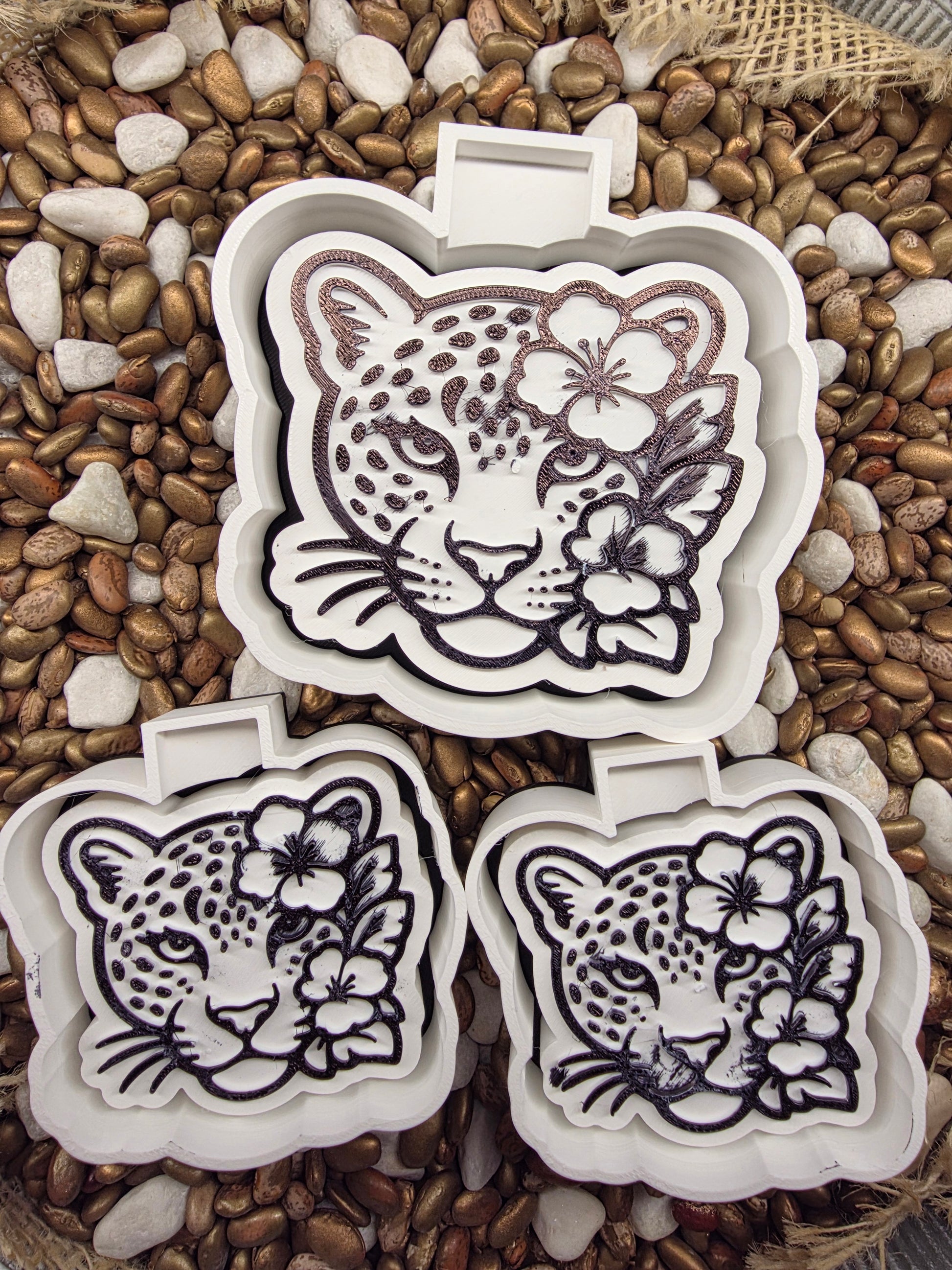 Leopard Freshie Mold/ Vent