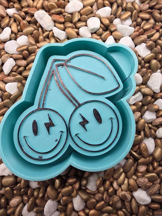Lighting Smiley Cherry Freshie Mold