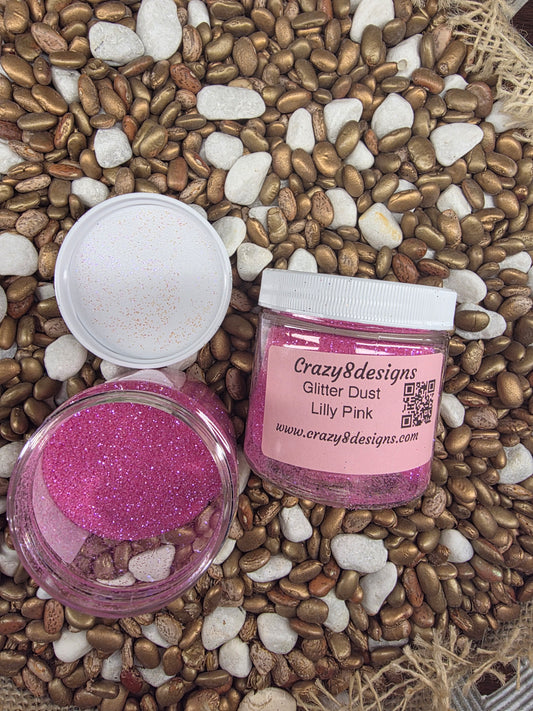 Lilly Pink Glitter Dust