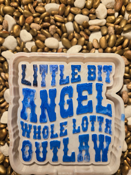 Little Bit Angel Freshie Mold