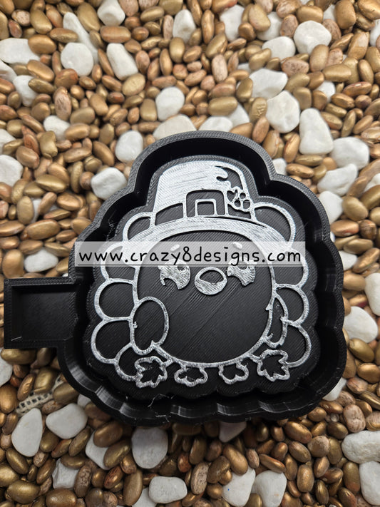 Little Chubby Turkey Freshie Mold