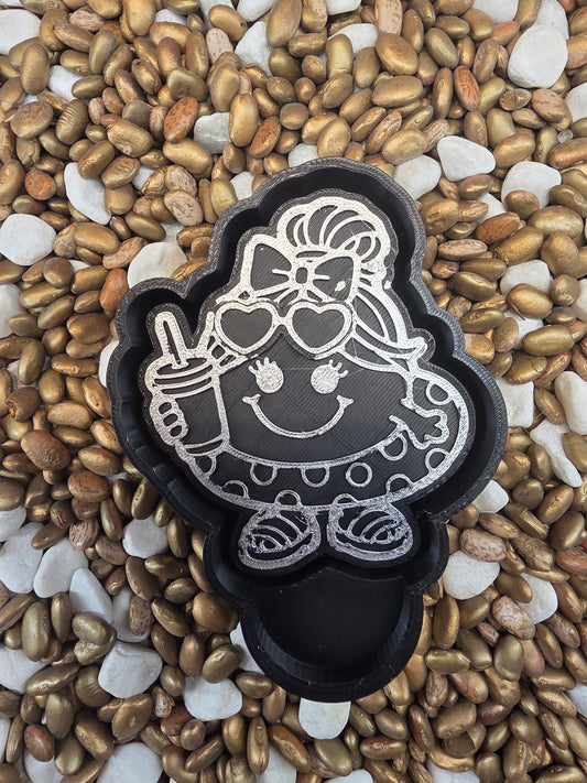 Little Miss Summertime Freshie Mold