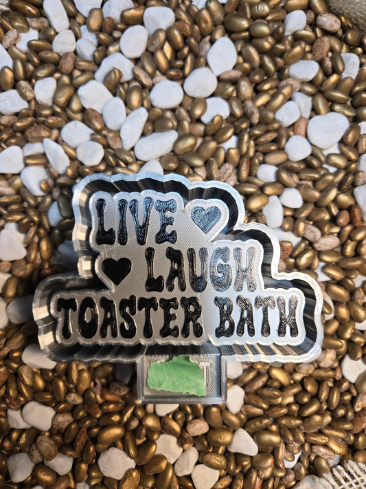  Live Laugh Toaster Bath Freshie Mold