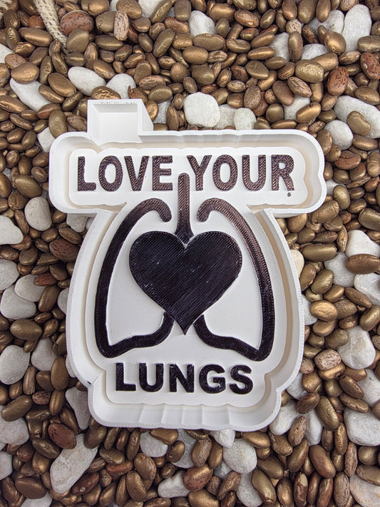 Love Your Lungs Freshie Mold 