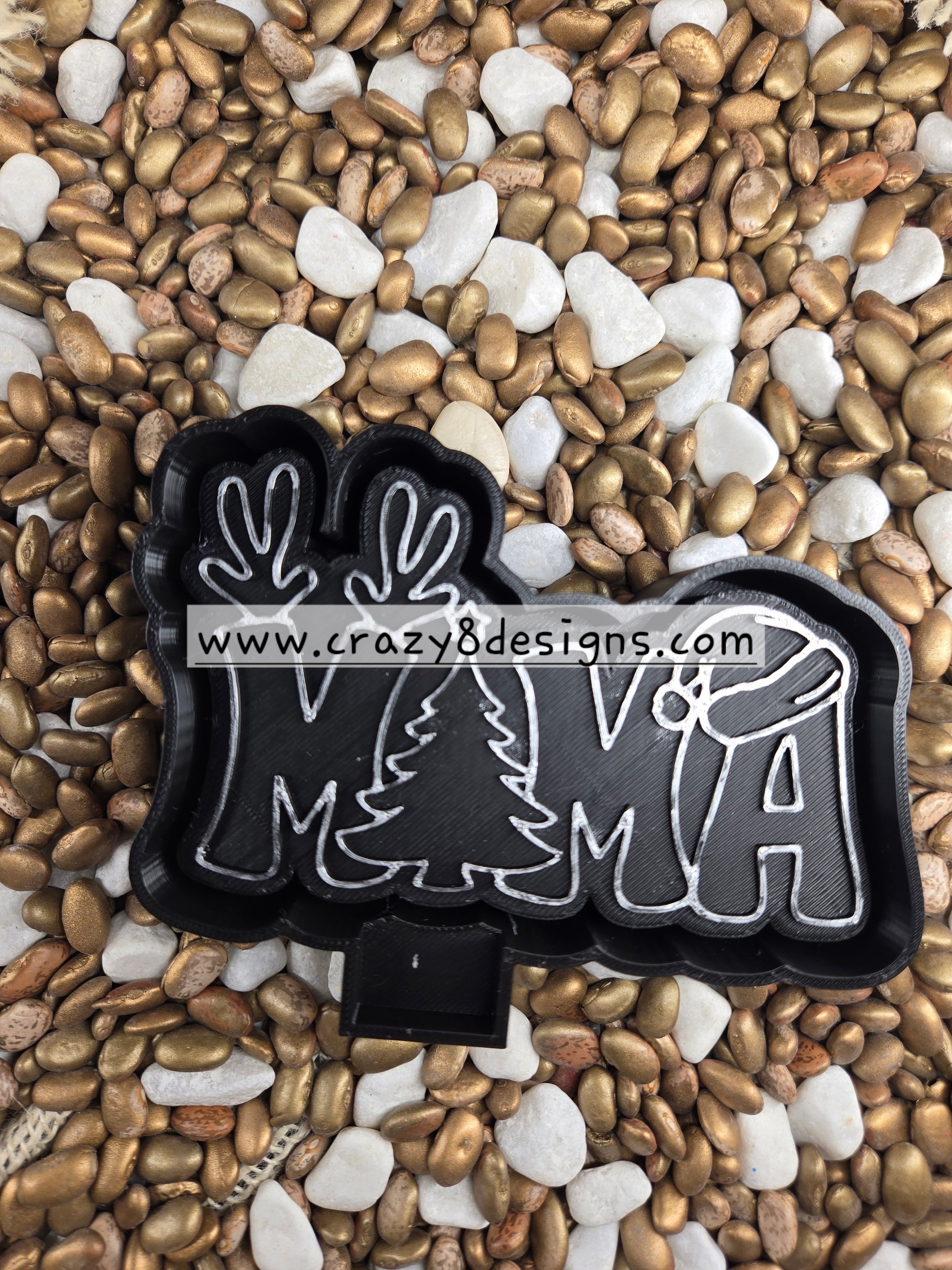  Mama Christmas Freshie Mold 