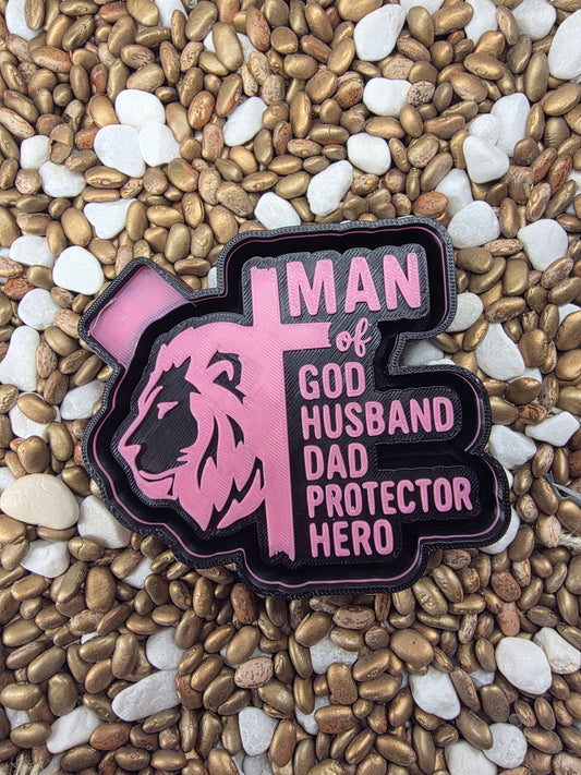 Man of God Freshie Mold