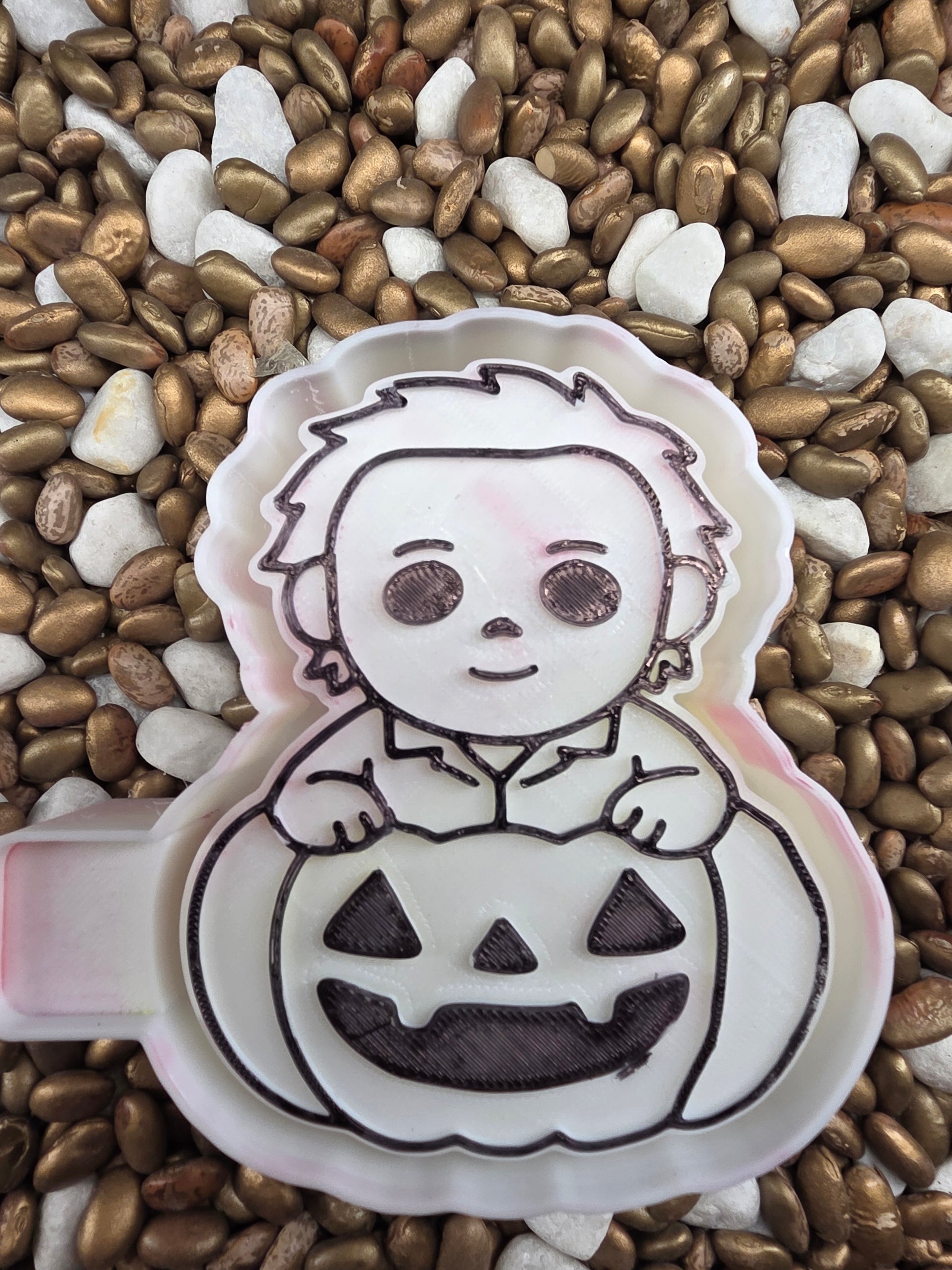  Michael Pumpkin Freshie Mold