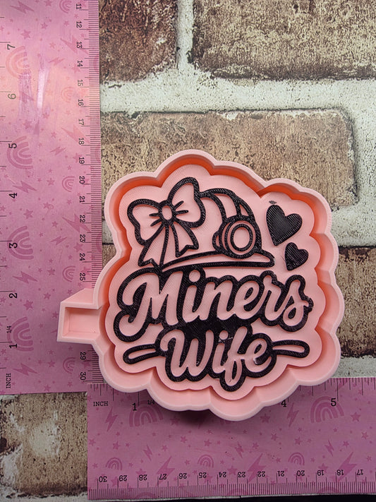 Miners Wife Freshie Mold