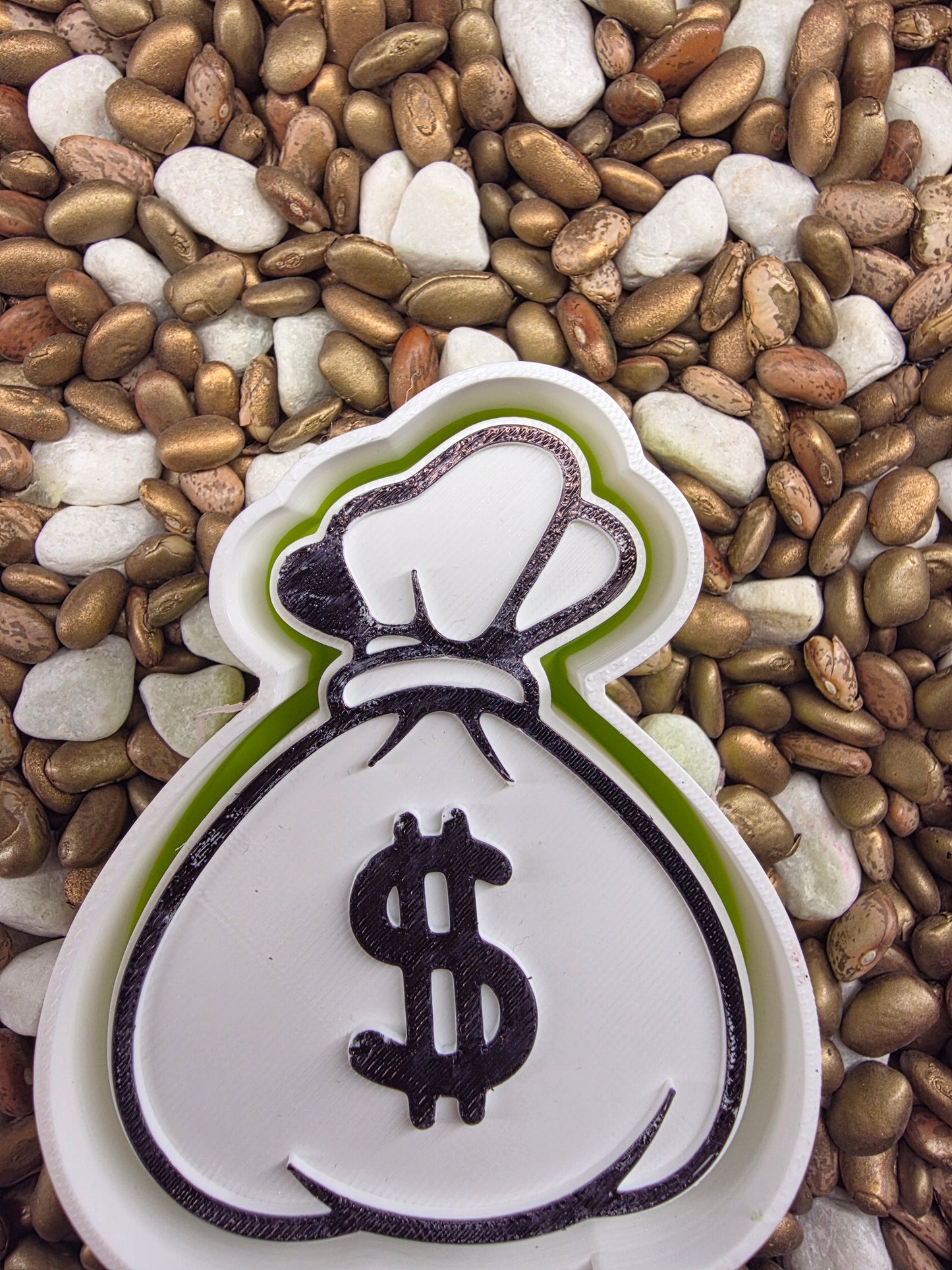 Money Bag Freshie Mold