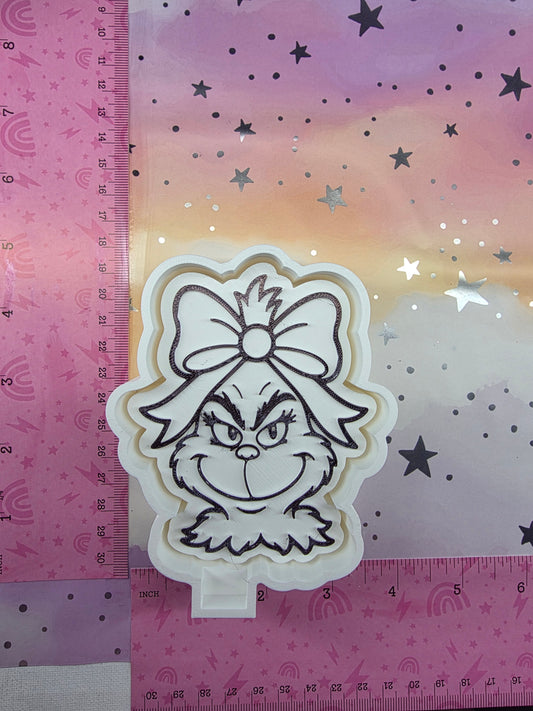 Mrs. Grinch Freshie Mold