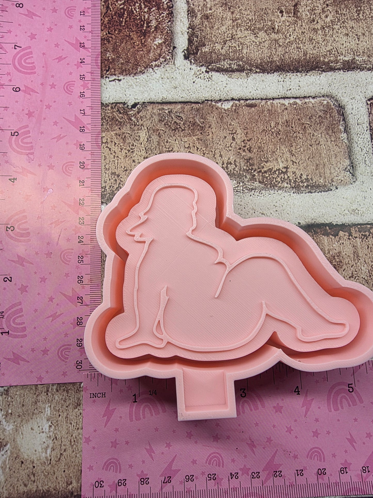 Mud Flap girl Freshie Mold