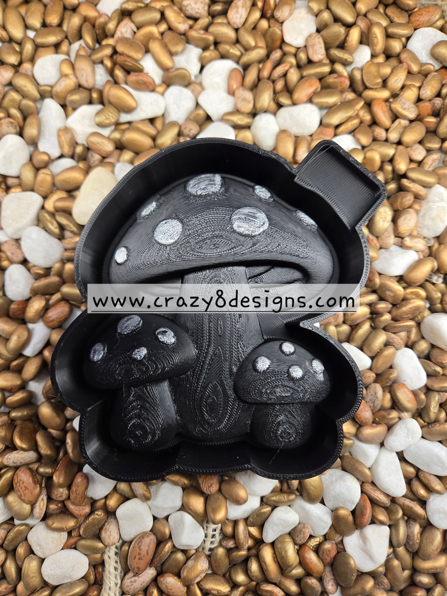  Mushrooms 3d Freshie Mold