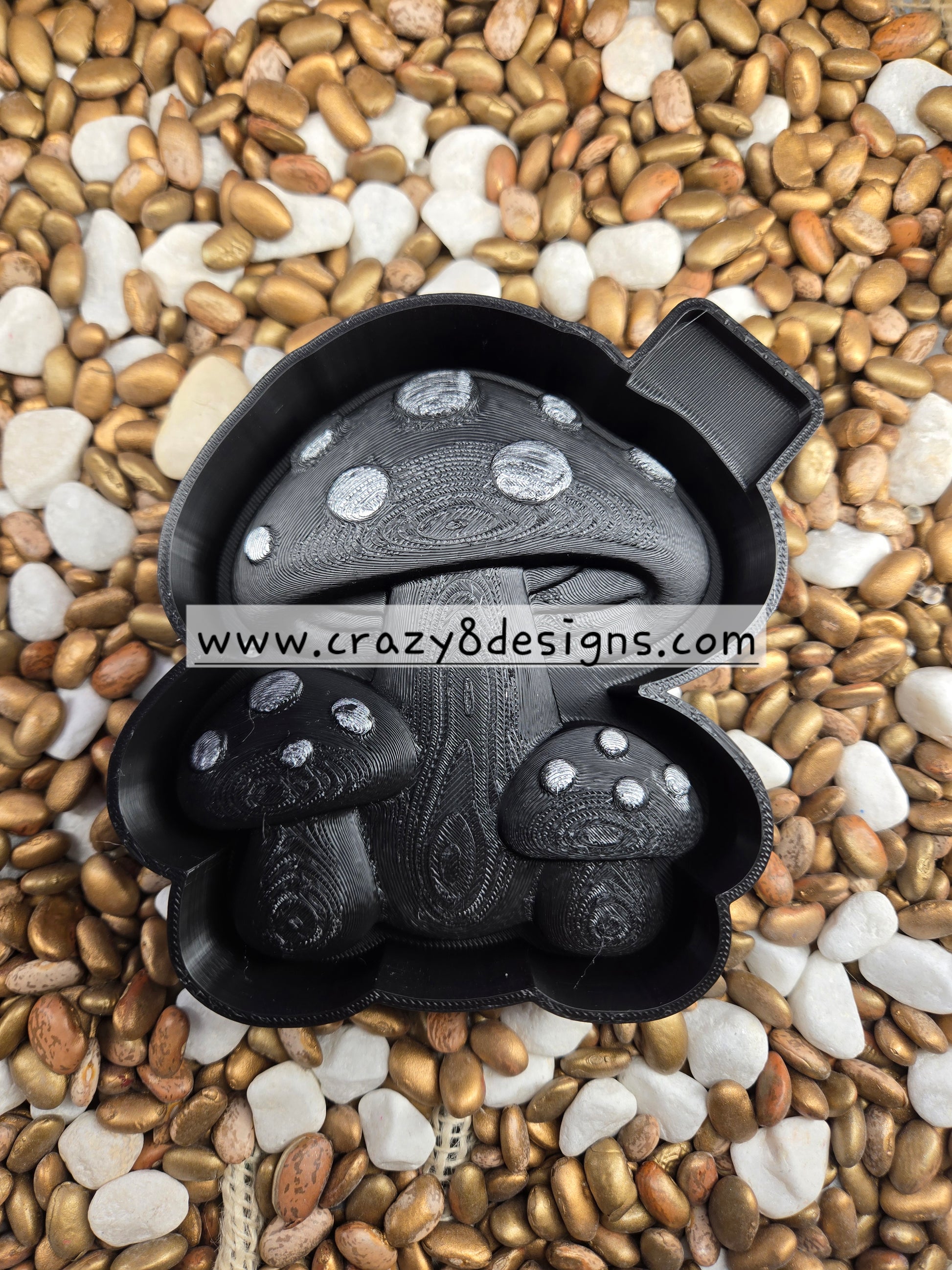  Mushrooms 3d Freshie Mold