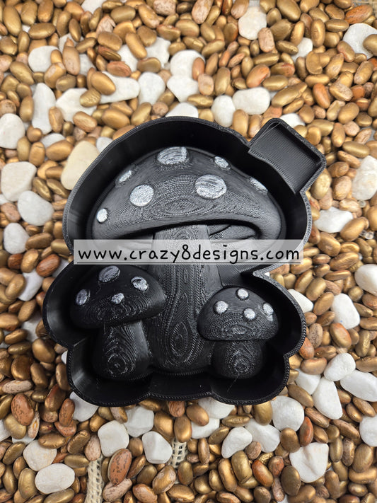  Mushrooms 3d Freshie Mold