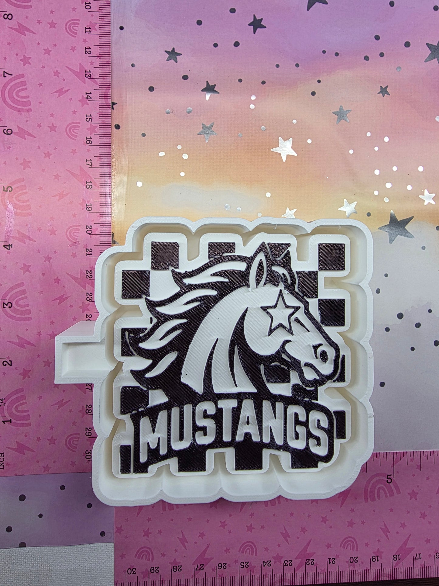 Mustangs Freshie Mold