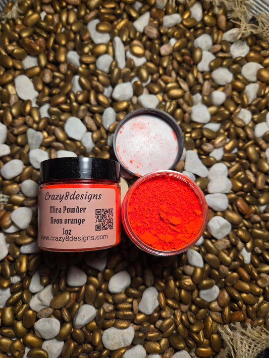 Neon Orange Mica Power