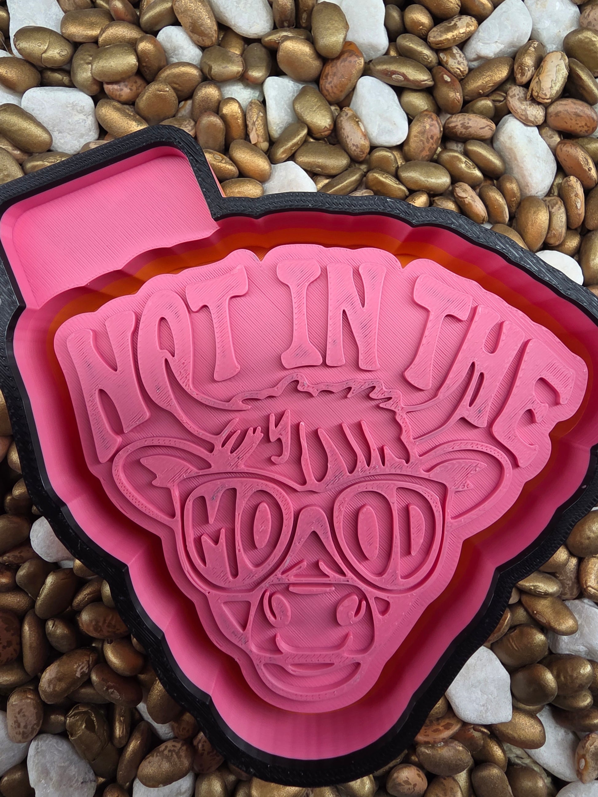 Not in the Mood Cow Freshie Mold