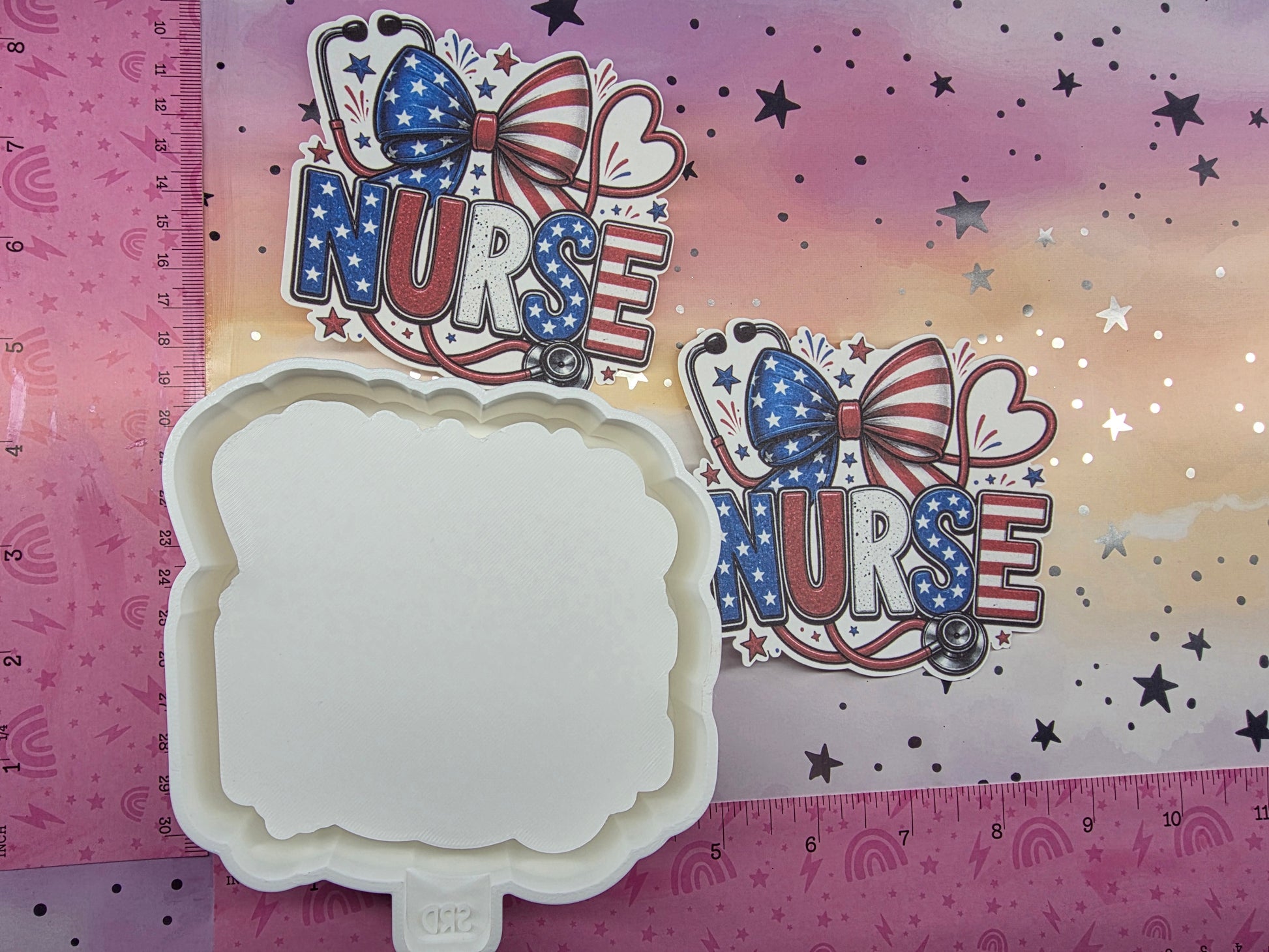 Nurse Card Stock Freshie Mold