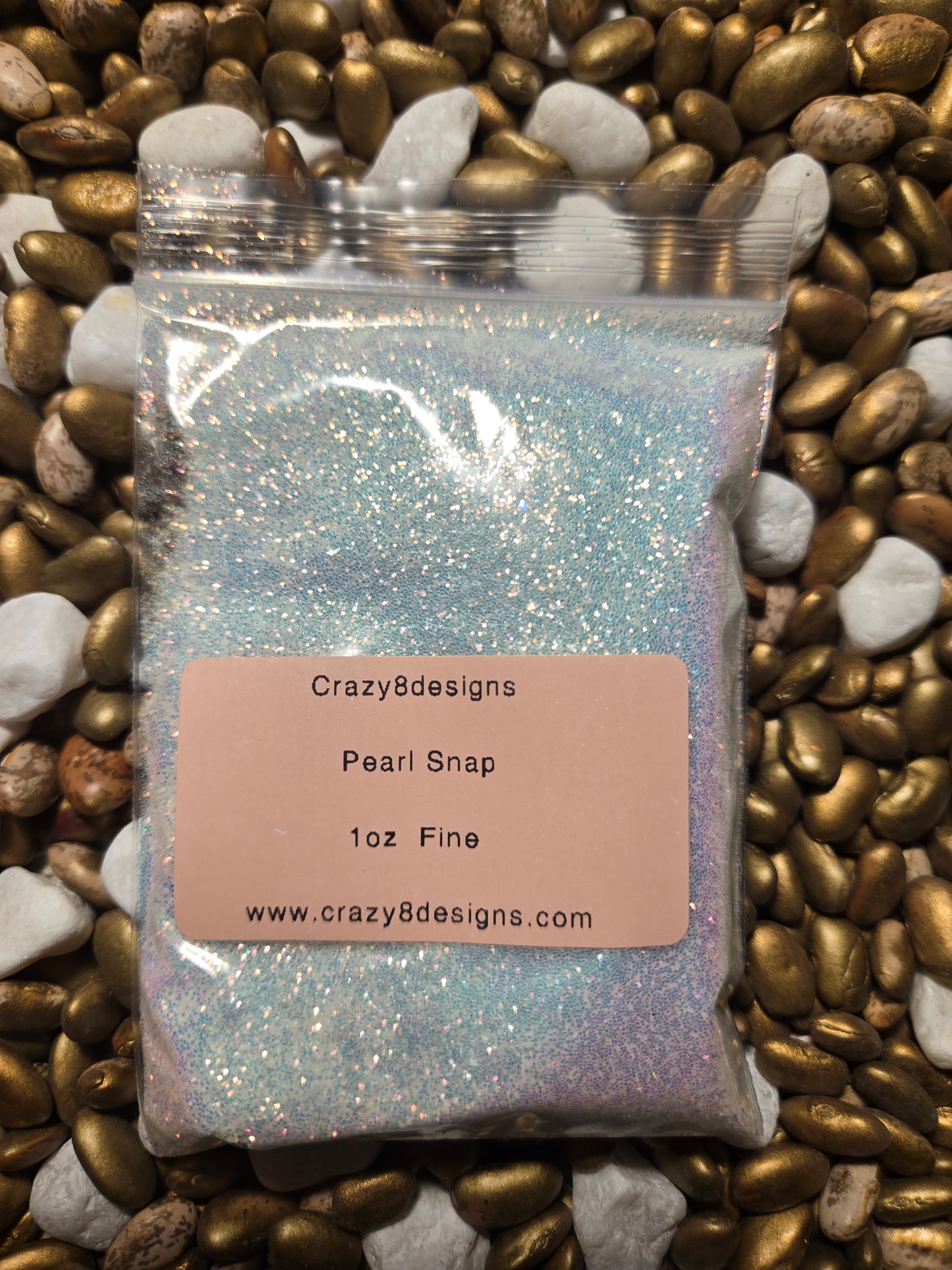 Pearl Snap Fine Glitter
