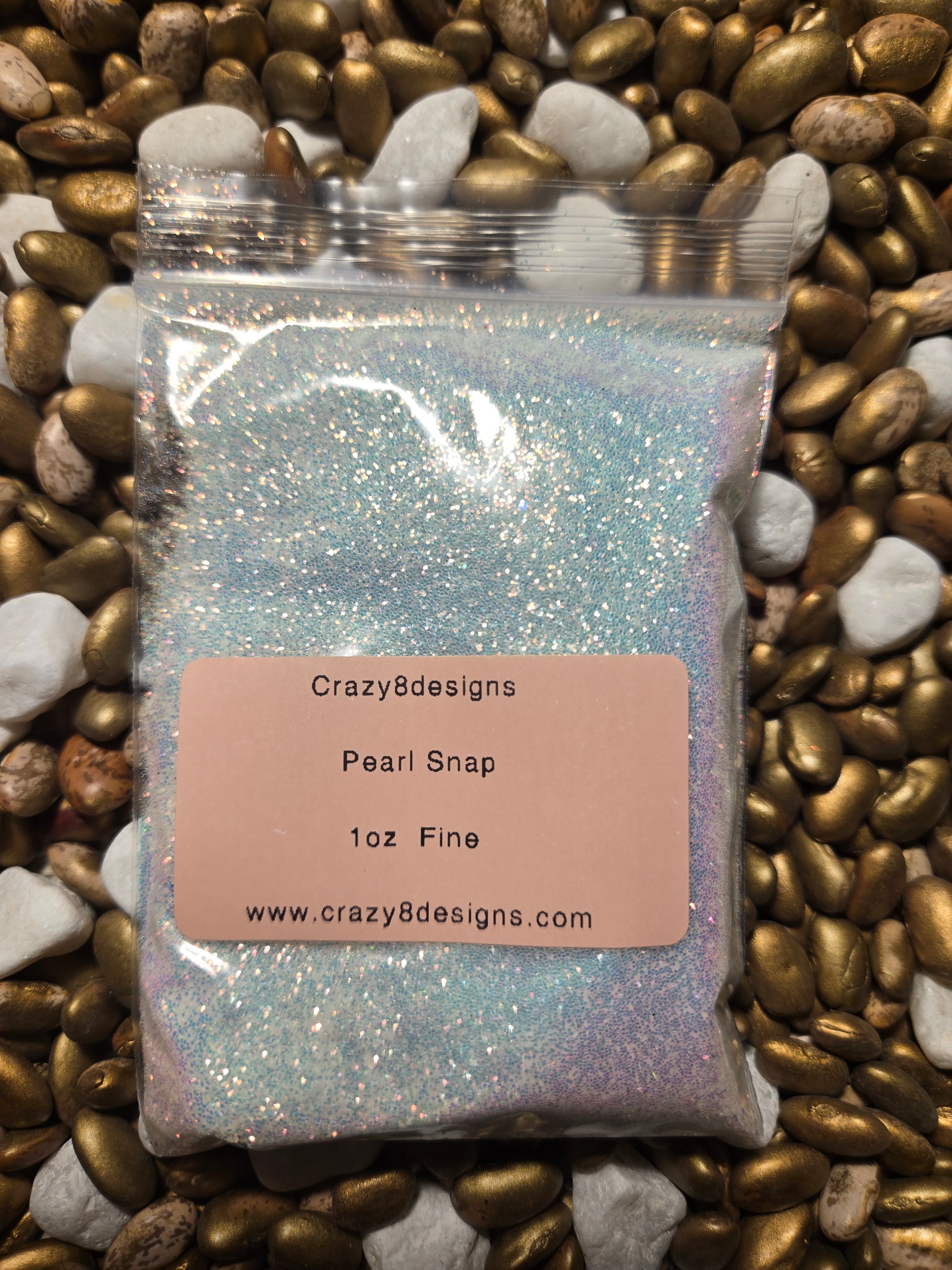 Pearl Snap Fine Glitter