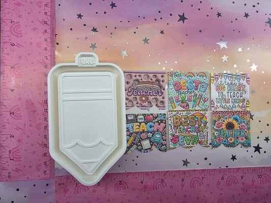  Pencil Card Stock Freshie Mold