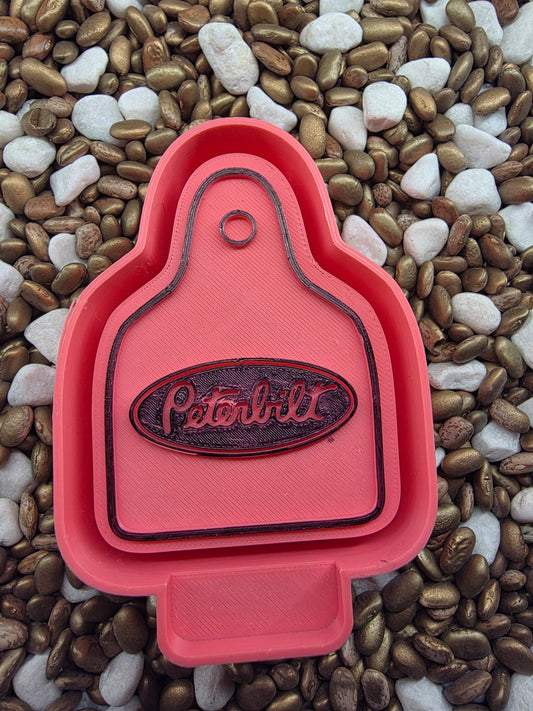 Peterbuilt Cow Tag Freshie Mold