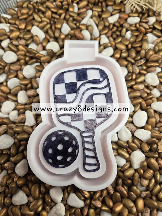  Pickle Ball Freshie Mold