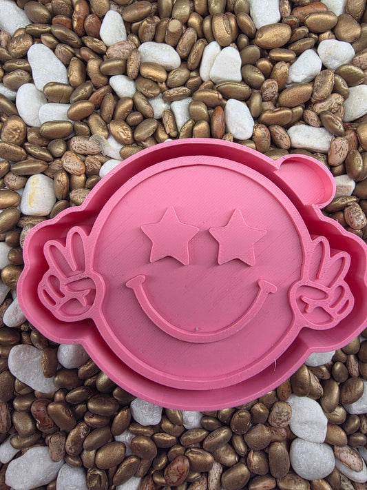 Piece Smiley Freshie Mold