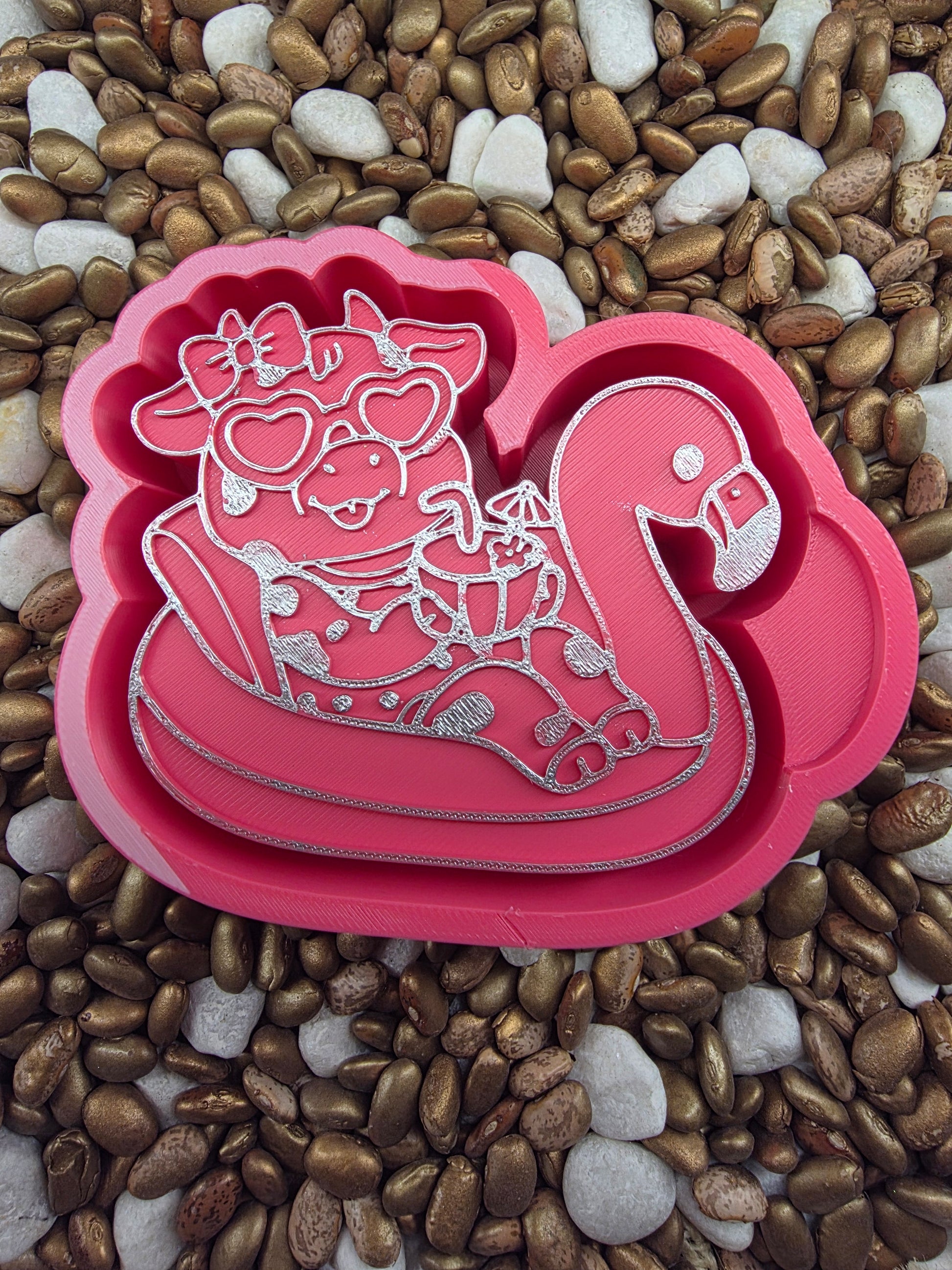  Pig Float Freshie Mold