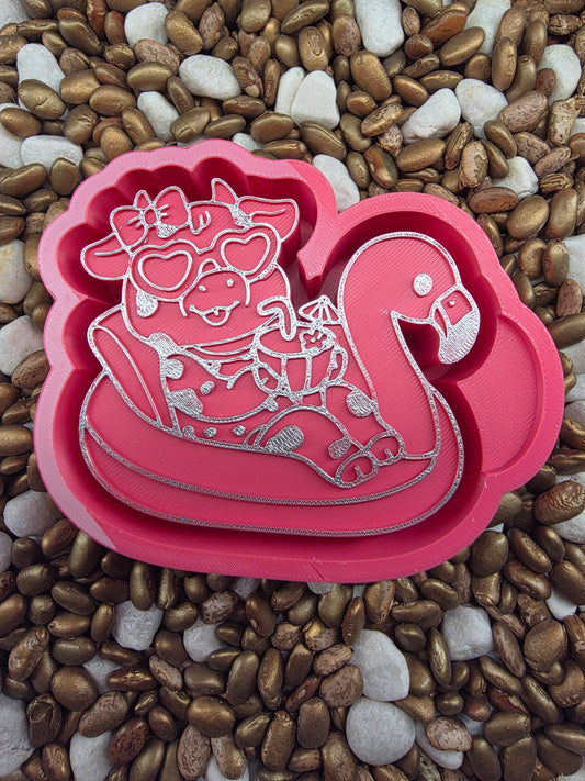  Pig Float Freshie Mold